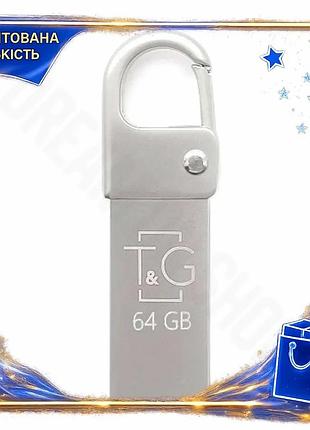 Dm флеш накопитель usb спецификация 2.2 64гб tg металлический серебристый ударопрочный накопитель для spe|lz