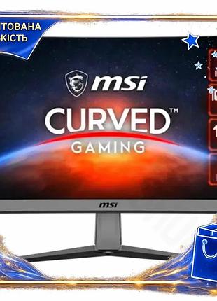 Dm монітор вигнутий 23.6" специфікація 2.2 msi black va 1920x1080 180 гц для геймерів та комп'ютерних spe|lz