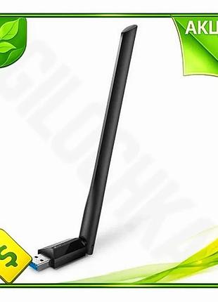 Ve мережевий адаптер usb tp-link new version бездротовий адаптер wi-fi 5 1300 мбіт/с для комп'ютера но n6w_ver