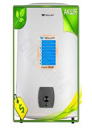 Ve водонагреватель willer 50л электронный new version с мокрым тэном для дома и квартиры бойлер с дисп n6w_ver