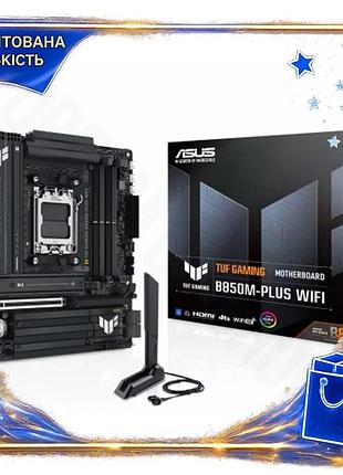 Dm материнська плата am5 специфікація 2.2 asus tuf gaming b850m-plus wifi 4xddr5 wi-fi 6e для пк гейме spe|lz