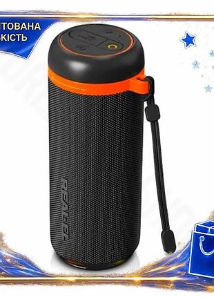 Dm портативная колонка real-el спецификация 2.2 bluetooth 10 вт с rgb подсветкой для музыки и звонков spe|lz