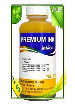Ve чернила inktec желтая водорастворимая new version 100 мл для принтеров epson живой цвет для фото гр n6w_ver