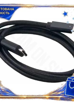Dm кабель type-c type-c специфікація 2.2 1 м extradigital чорний для синхронізації живлення usb кабель spe|lz