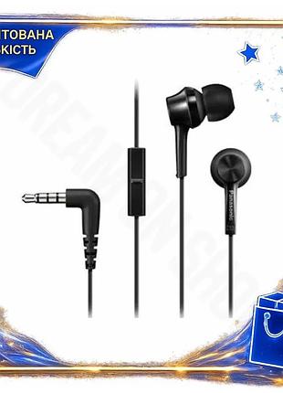 Dm наушники panasonic rp-tcm115gc-k спецификация 2.2 black вкладыши 3,5 мм с микрофоном для смартфона spe|lz