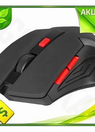 Ve бездротова миша defender accura new version оптична 1600 dpi для пк з 6 кнопками ергономічна червон n6w_ver