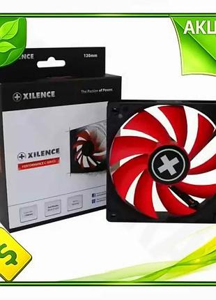 Ve вентилятор 120 мм xilence new version black red гидродинамический подшипник для охлаждения корпуса n6w_ver
