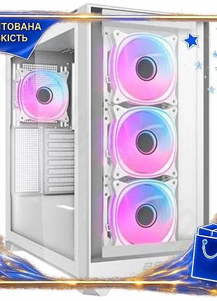 Dm корпус mid tower специфікація 2.2 2e gaming dominator pro white для atx micro atx mini itx з argb в spe|lz