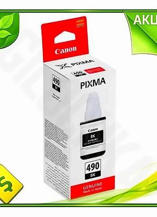 Ve чернило canon gi-490 black new version 135 мл для принтеров водорастворимые чернила для печати на б n6w_ver