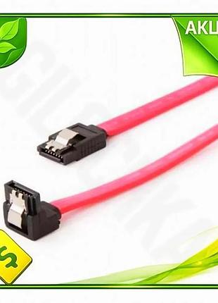 Ve кабель sata cablexpert 50 new version см красный угловой разъем с защелками для подключения жестког n6w_ver