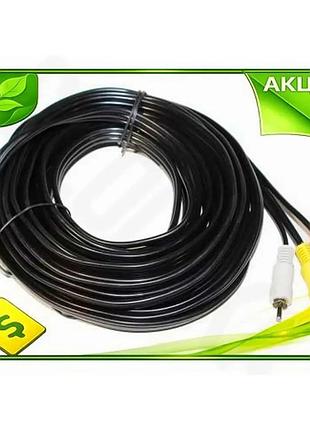 Ve кабель-перехідник звуковий 3xrca (m) new version - 3xrca (m) 7.5 м чорний для підключення аудіоапар n6w_ver