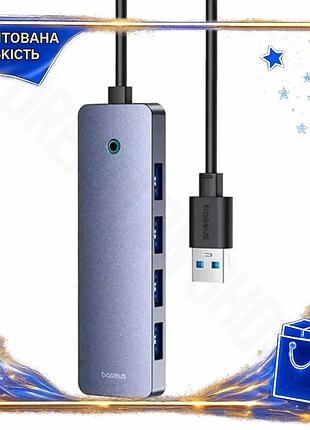 Dm хаб usb baseus спецификация 2.2 4 порта usb 3.0 серый для компьютера и ноутбука алюминиевый корпус spe|lz