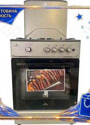 Dm газовая плита castle спецификация 2.2 cg-50b черная серая 4 конфорки с автоподжигом для кухни с тер spe|lz