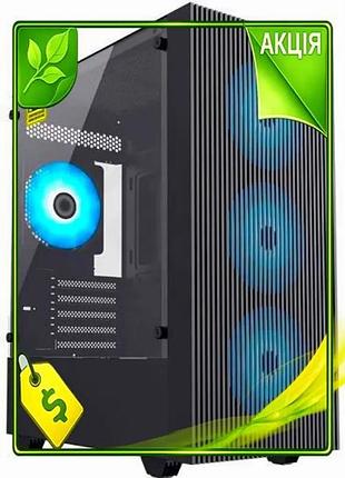 Ve корпус gamemax edge mini new version tower чорний micro atx mini itx з led argb для пк ігровий корп n6w_ver