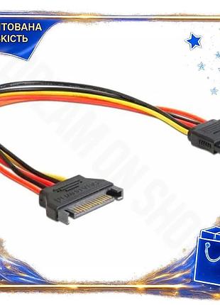 Dm подовжувач живлення sata специфікація 2.2 30 см cablexpert для ssd hdd кабель живлення sata m f spe|lz