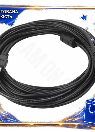 Dm кабель usb 2.0 специфікація 2.2 am usb bm 5 м чорний profcable для принтера і комп'ютера з феритови spe|lz