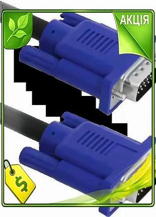 Ve кабель vga(m) - vga(m) new version 1,8 м черный defender изображение на мониторе видео кабель для к n6w_ver