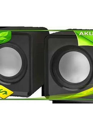 Ve колонки 2.0 defender чорні new version usb акустична система для комп'ютера ноутбука портативні дин n6w_ver