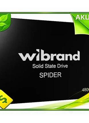 Ve твердотельный накопитель ssd 480гб new version wibrand spider sata3 2.5 дюйма для компьютера n6w_ver