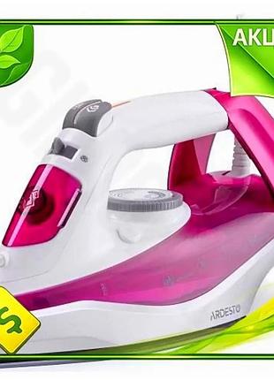 Ve утюг ardesto 2200вт керамический new version с паровым ударом для одежды вертикальное отпаривание а n6w_ver