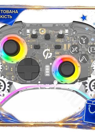 Dm геймпад gamepro бездротовий специфікація 2.2 bluetooth usb 2.4ghz для пк android ios switch гейм ко spe|lz