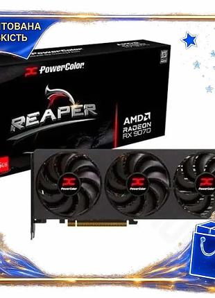 Dm відеокарта radeon rx специфікація 2.2 9070 xt powercolor 16gb gddr6 для ігор високої продуктивності spe|lz