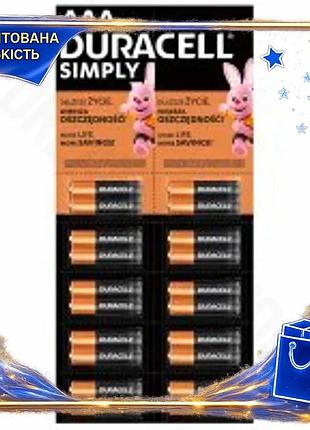 Dm батарейка aaa duracell спецификация 2.2 simply щелочная 1.5v для электроники игрушек 10 шт spe|lz