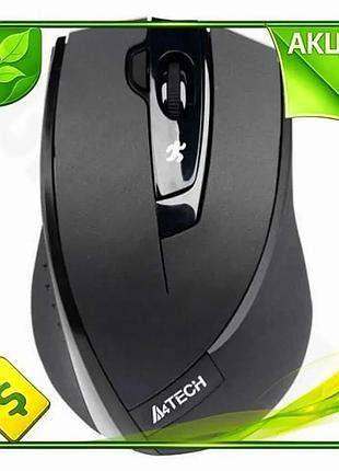 Ve мышь беспроводная a4tech black new version v-track оптическая для компьютера эргономичная 2000 dpi n6w_ver