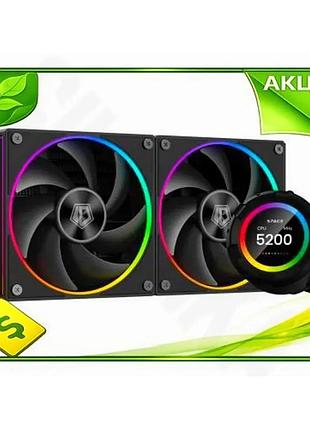 Ve система жидкостного охлаждения id-cooling new version space lcd 240мм argb вентиляторы для процессо n6w_ver