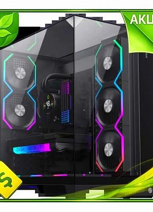 Ve корпус gamemax infinity pro new version black mid tower для atx microatx mini-itx з загартованим ск n6w_ver