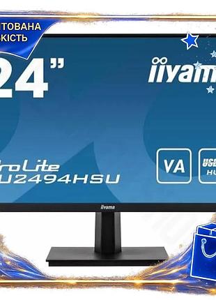 Dm монитор 23.8" iiyama спецификация 2.2 prolite va 1920x1080 для работы и обучения черный безрамочный spe|lz