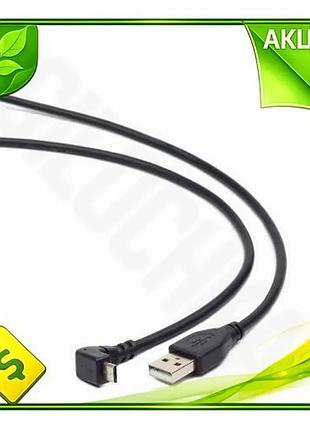 Ve кабель usb 2.0 am new version - microusb 1.8 м черный cablexpert угловой розapos;ем переходник для n6w_ver