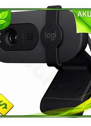 Ve вебкамера logitech brio 105 new version черная 1080p для обучения и общения с микрофоном usb n6w_ver