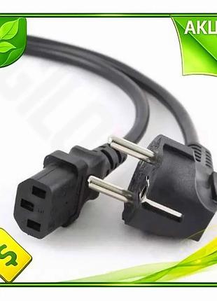 Ve кабель живлення 5 м new version cablexpert чорний cee 7/7 iec c13 для комп'ютера електроживлення n6w_ver