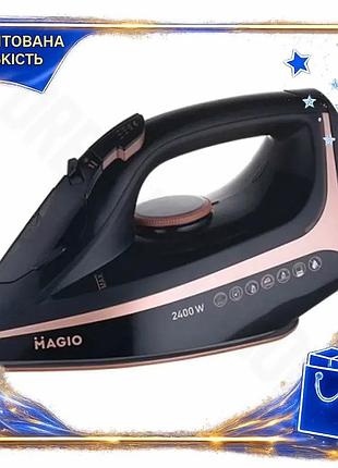Dm утюг magio 2400w спецификация 2.2 черный с керамической подошвой резервуар 300мл паровой удар 120г/ spe|lz
