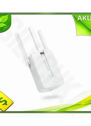 Ve wi-fi повторювач mercusys 300mbps new version підсилювач сигналу для дому і офісу рендж екстендер n6w_ver
