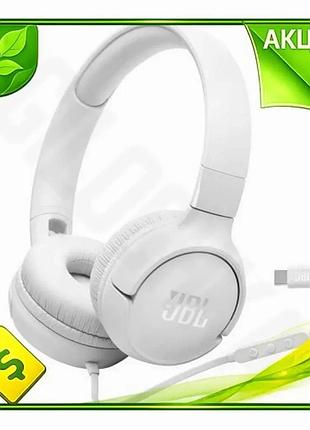 Ve наушники jbl накладные usb-c new version с микрофоном для музыки и звонков с технологией pure bass n6w_ver