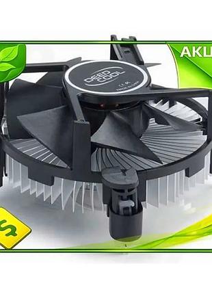 Ve кулер для процессора deepcool new version алюминий 92 мм для intel 115x активное охлаждение без под n6w_ver
