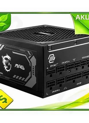 Ve блок живлення msi 1000 new version вт модульний 80 plus gold для пк стабільний живлення комп'ютера n6w_ver