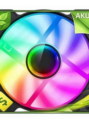 Ve вентилятор 120 мм gamemax new version з argb підсвічуванням для корпусу гідродинамічний підшипник о n6w_ver