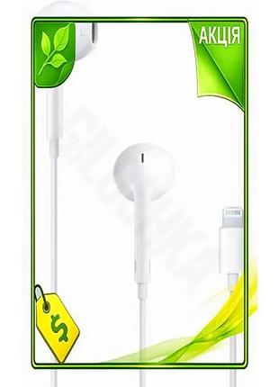 Ve навушники apple earpods white new version дротові з мікрофоном для смартфона вкладиші для музики n6w_ver