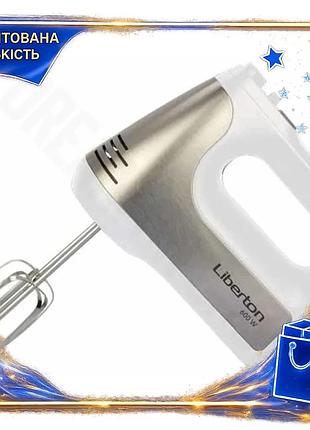 Dm ручний міксер liberton специфікація 2.2 600w 5 швидкостей з турборежимом для змішування тіста і зби spe|lz