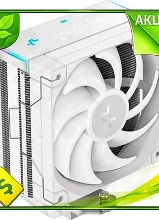 Ve кулер для процесора deepcool new version активне охолодження 1x120 мм lcd екран для intel amd башто n6w_ver