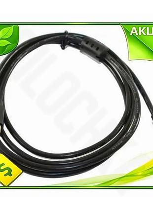 Ve кабель type-c type-c 1,8 new version м atcom чорний для зарядки та синхронізації usb шнур для телеф n6w_ver