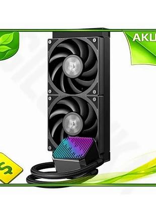 Ve система жидкостного охлаждения id-cooling new version dx240 max black для процессора до 300 вт охла n6w_ver