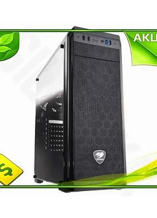Ve корпус cougar mx330-g black new version mid tower для atx micro atx mini itx з бічною панеллю зі ск n6w_ver