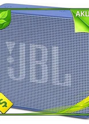 Ve портативна колонка jbl go new version essential bluetooth водонепроникна синя для музики на вулиці n6w_ver