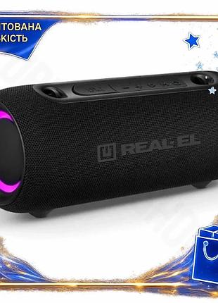 Dm портативная колонка real-el спецификация 2.2 2.0 bluetooth с rgb подсветкой аккумуляторная для музы spe|lz