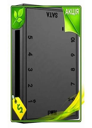 Ve хаб для вентиляторов id-cooling new version 10x4-pin pwm черный контроллер для корпусных вентилятор n6w_ver