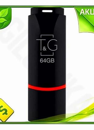Ve флеш накопитель usb 64гб new version tg черный для хранения данных и обмена информацией n6w_ver